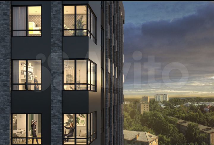 3-к. квартира, 67,8 м², 2/16 эт.