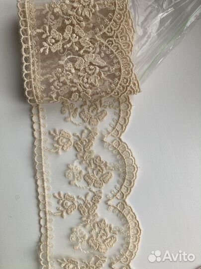 Кружево эластичное и хлопковое