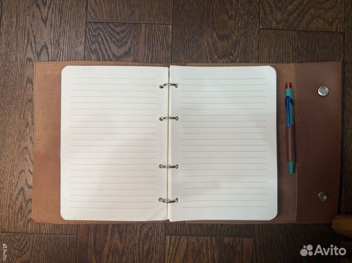 Кожаный ежедневник