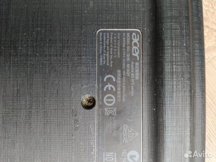 Ноутбук Acer Aspire 15