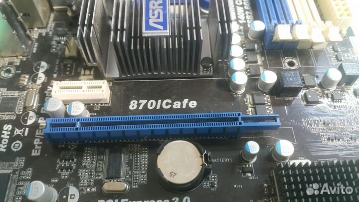 Socket AM3 ASRock 870iCafe DDR3 Rev G/A 1.01