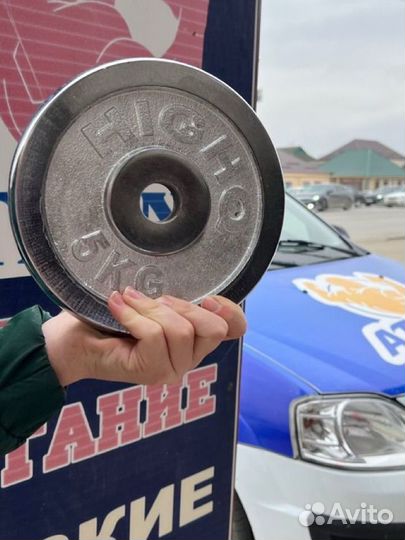 Диски для штанги 5 кг