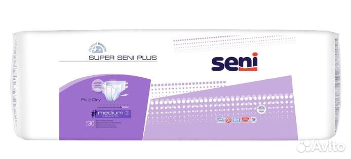 Подгузники для взрослых Super Seni Plus