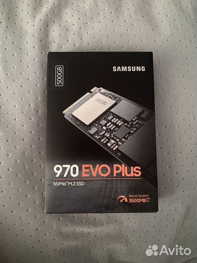 Samsung 970 evo plus 500gb ssd m.2 NVMe
