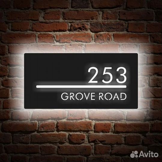 Адресные указатели (таблички на дом)