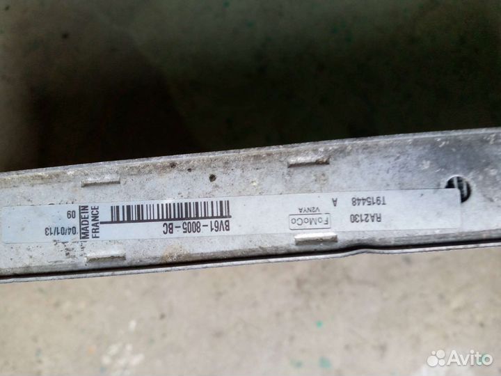 Радиатор ford focus