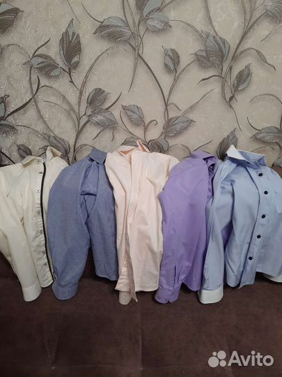 Школьные рубашки 134р