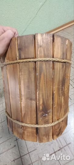 Кадушка деревянная