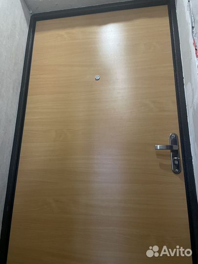 Дверь входная металлическая от застройщика