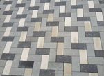 Укладка тротуарной плитки брусчатки бехатон