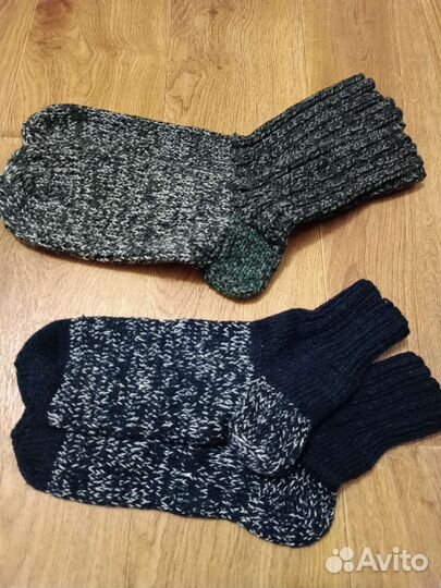 Носки вязаные мужские