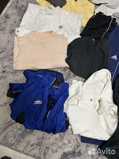 Брендовые веши пакетом uniqlo adidas umbro nike