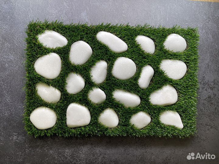 Коврик для ванной из мрамора