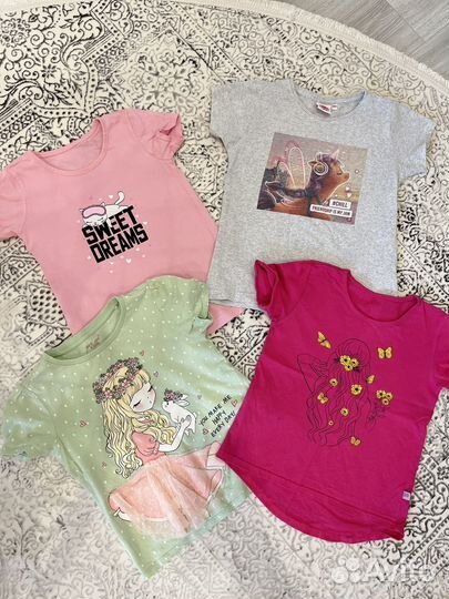 Футболки для девочки 122