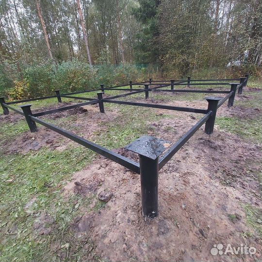 Винтовые сваи / Свайный фундамент под ключ