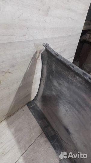 Бампер задний под парктроники Audi A6 C7 S-Line С