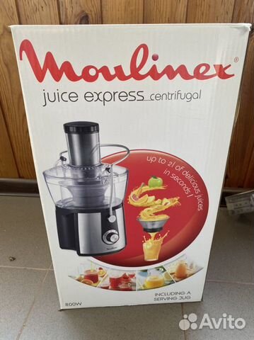 Соковыжималка центробежная Moulinex Juice Express