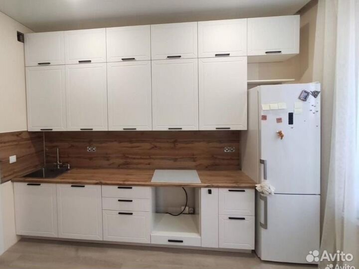 Кухня прямая мдф 