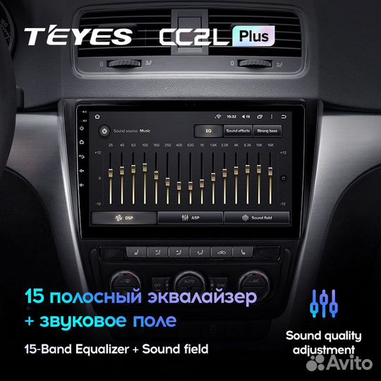 Магнитола Teyes Skoda Yeti CC2L+