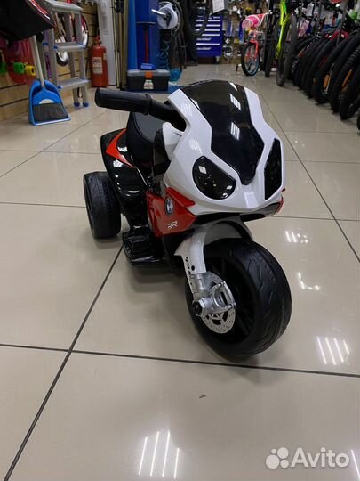 Электромотоцикл детский BMW S 1000 RR Электромото