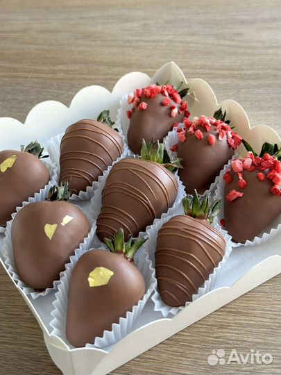 Клубника в шоколаде