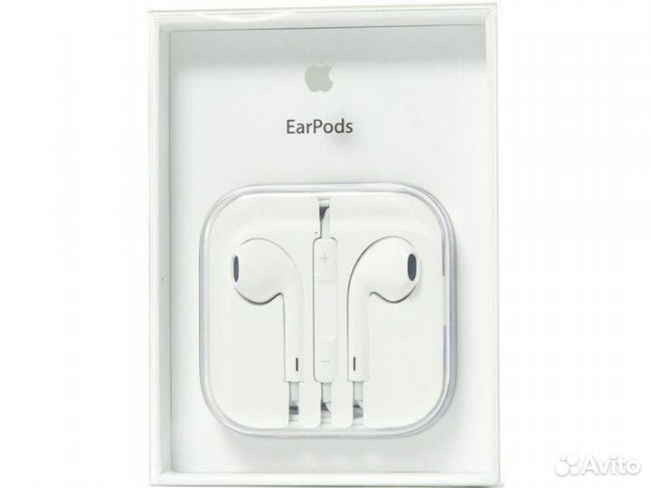 Гарнитура Apple EarPods 3,5 mm Белый