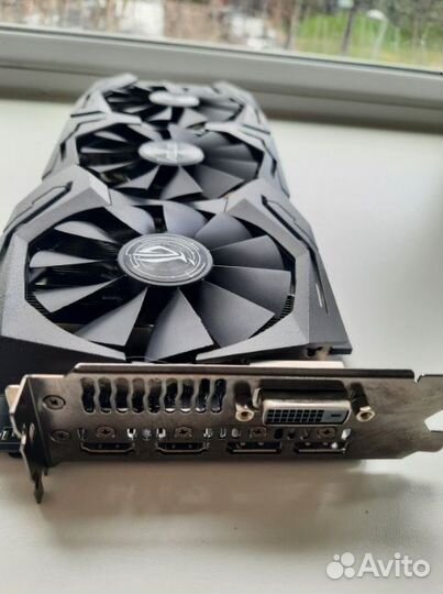 Видеокарта Asus GTX1080 8gb с дефектом