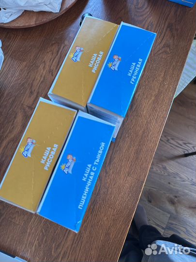 Каши агуша рисовая пшеничная гречневая