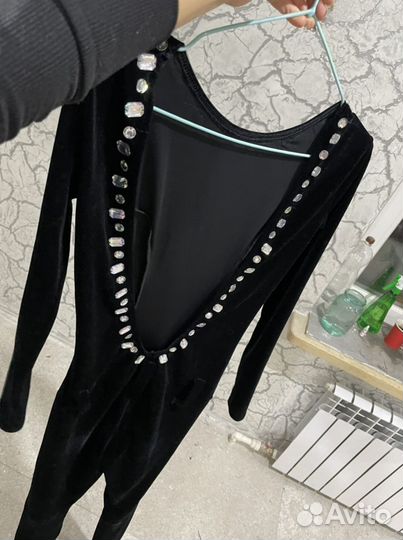 Комбенезон бархатный