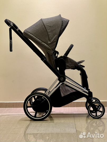 Cybex e-Priam 4 Platinum Manhattan Grey