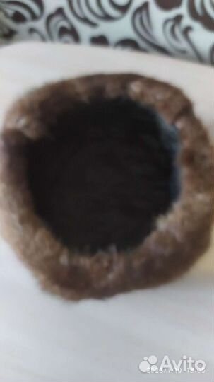 Шапка мужская из бобра