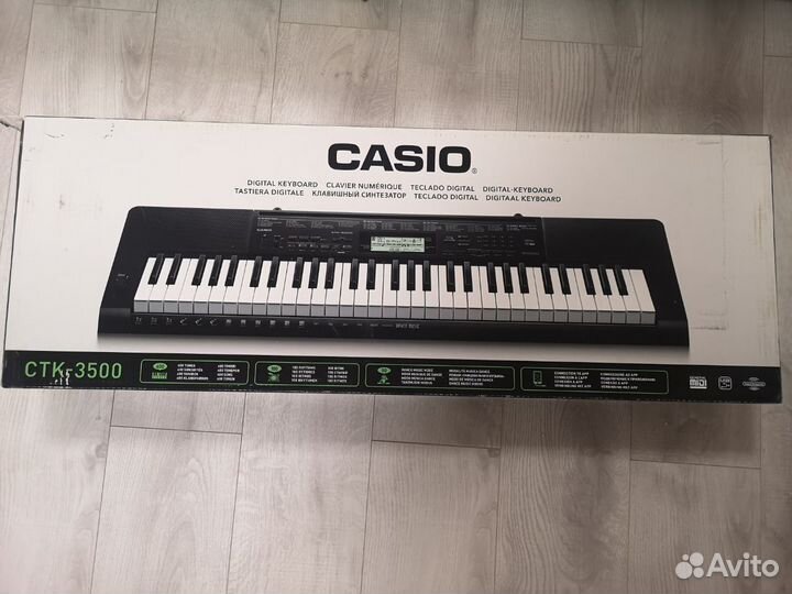 Синтезатор Casio CTK 3500