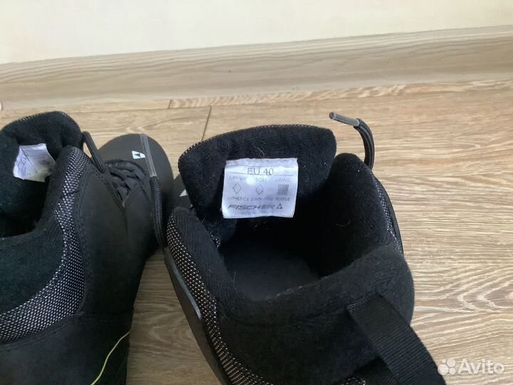 Лыжные ботинки fischer размер 40