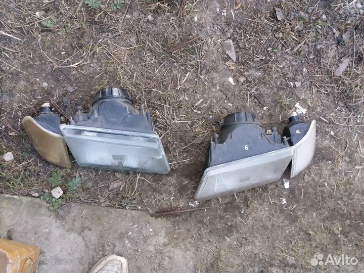 Передние фары газ 3105 