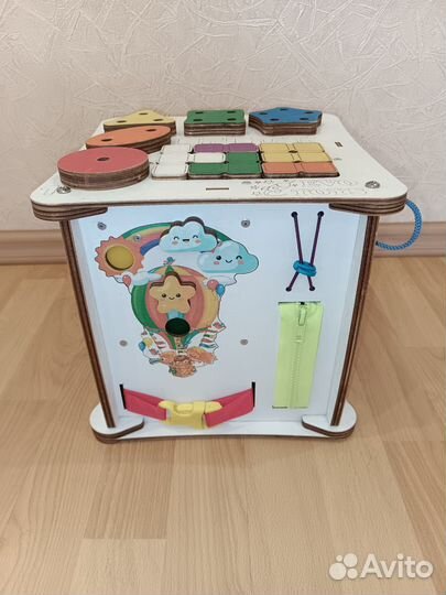 Бизиборд куб