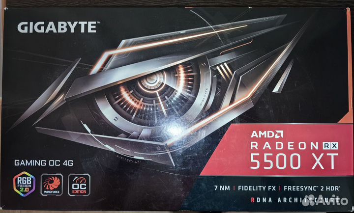 Видеокарта RX 5500XT 4gb OC