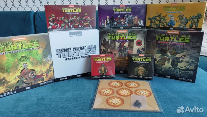 Настольная игра Teenage Mutant Ninja