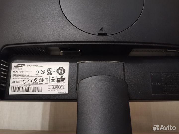 ЖК Монитор Samsung MY19WS