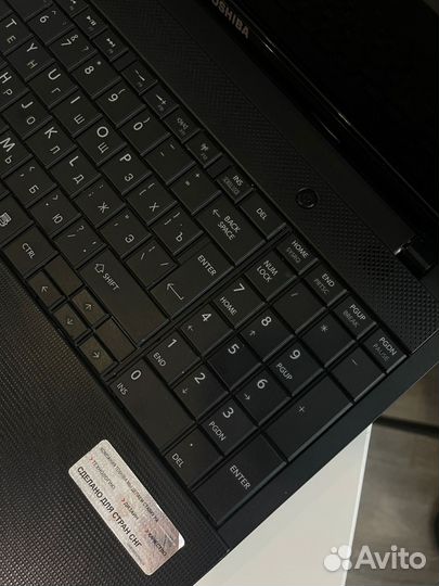 Ноутбук toshiba satellite c850