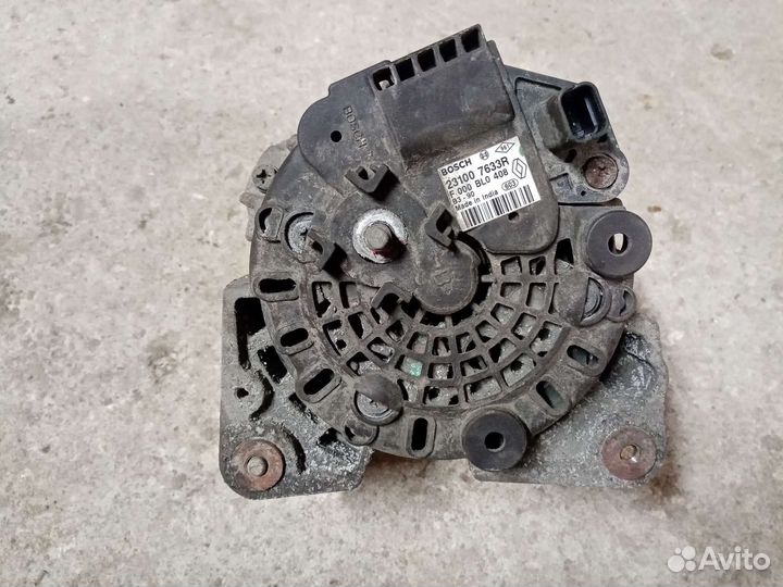 Генератор Renault logan двигатель 1.6