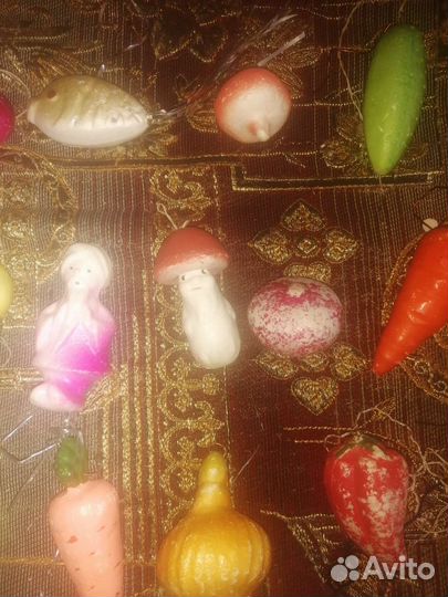 Елочные игрушки СССР одним лотом