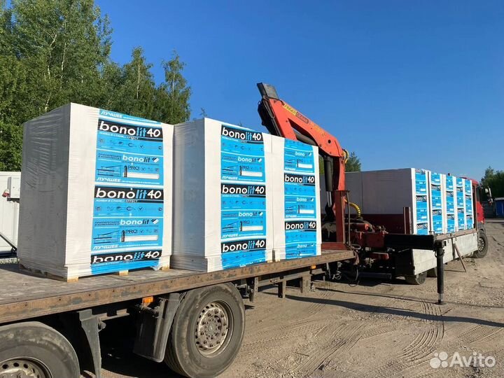 Газосиликатные блоки. Доставка