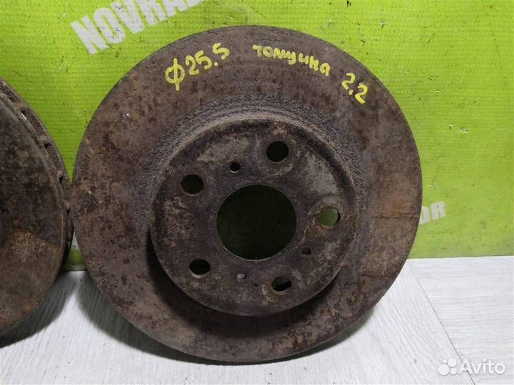 Диск тормозной передний вентилируемый