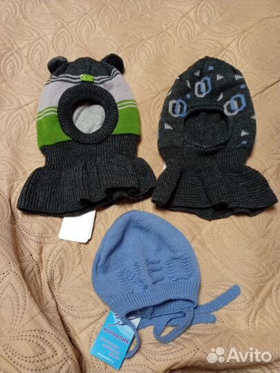 Новые шапки 44-46 осень-зима