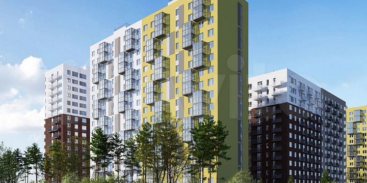 3-к. квартира, 67,6 м², 4/17 эт.