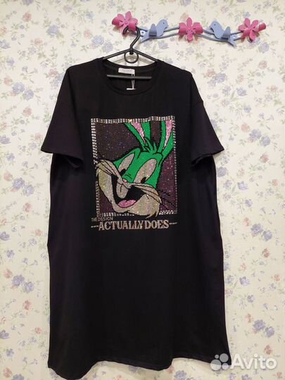 Платье туника заяц бани 58 60 размера