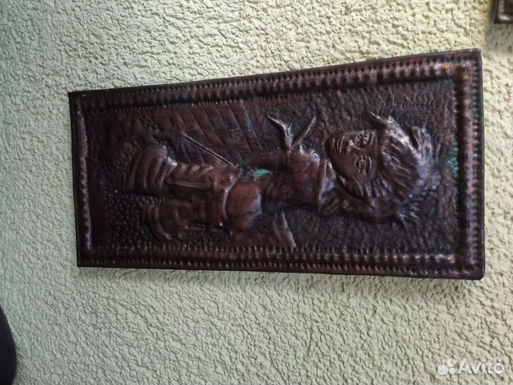 Панно из меди