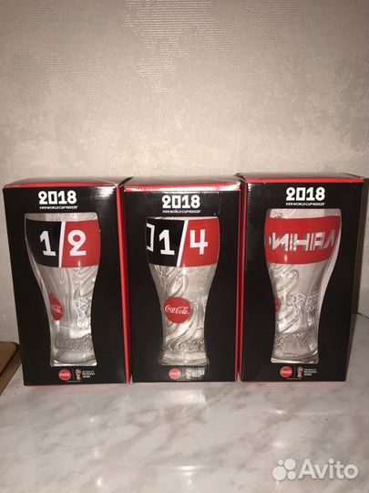 Бокалы Coca-Cola