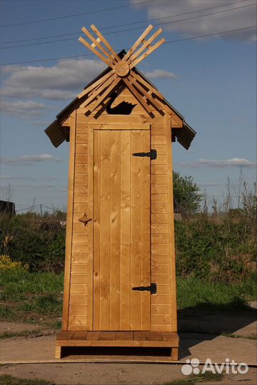 Уличный туалет с установкой KEY667