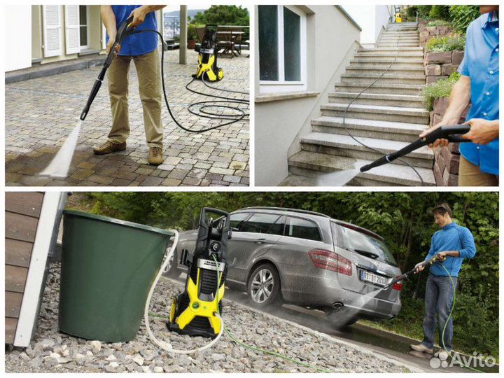 Мойка дома керхером